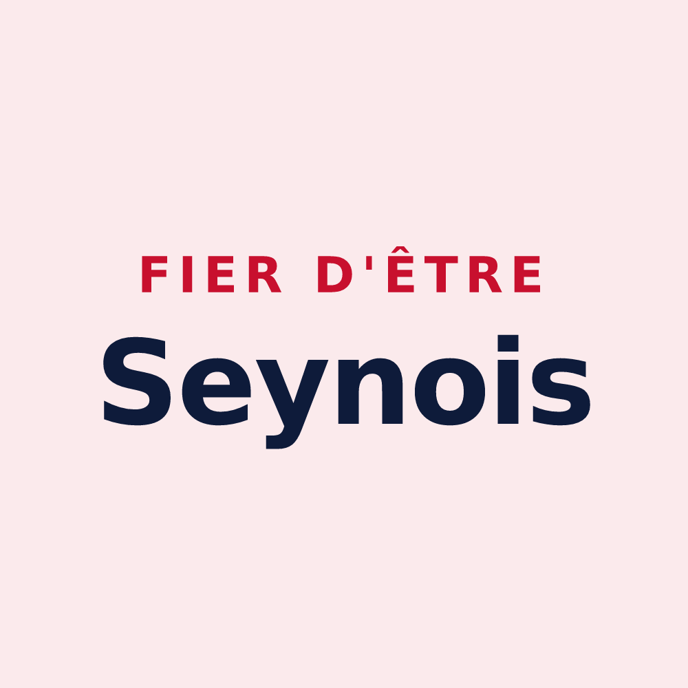 Magnet « Fier d'être Seynois » — design pour Seyne