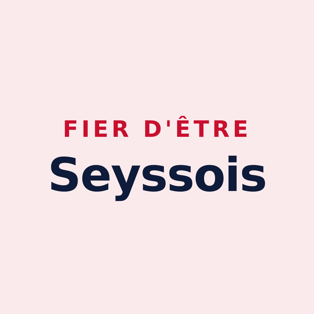 Magnet « Fier d'être Seyssois » — design pour Seysses-Savès