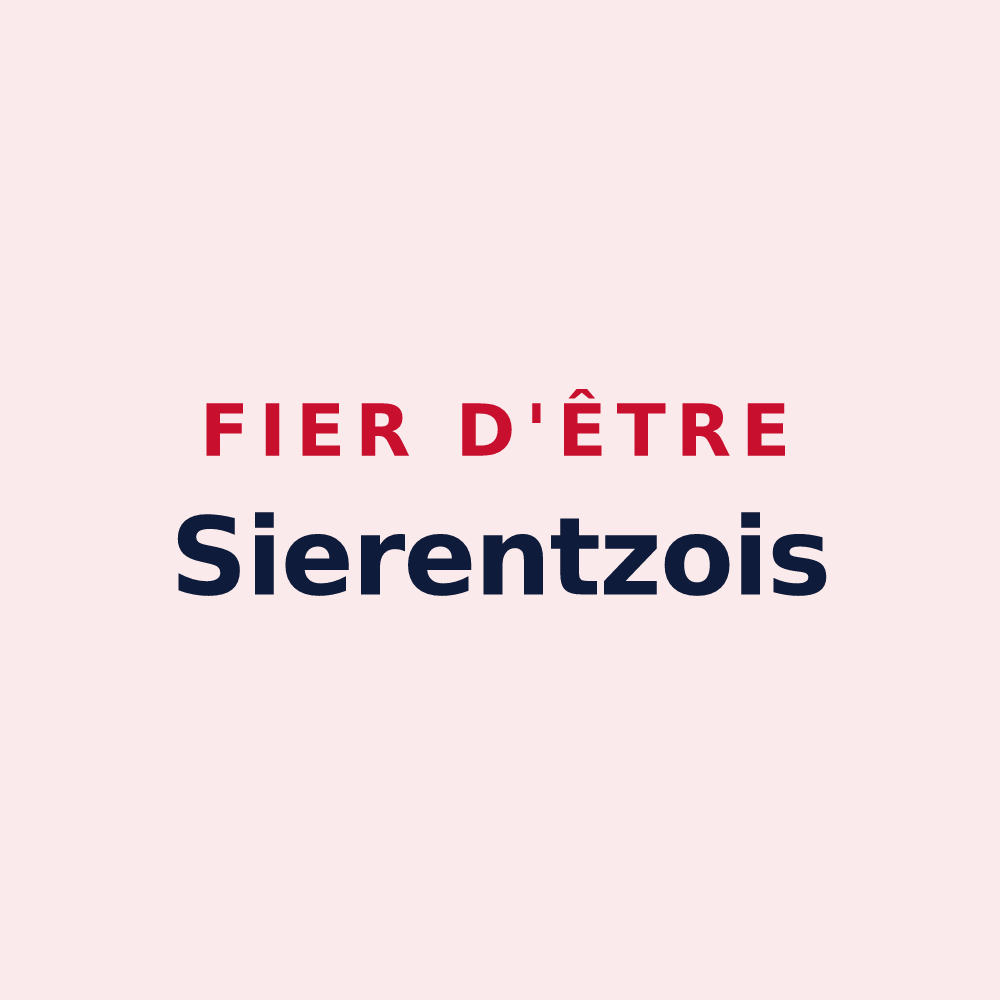 Magnet « Fier d'être Sierentzois » — design pour Sierentz