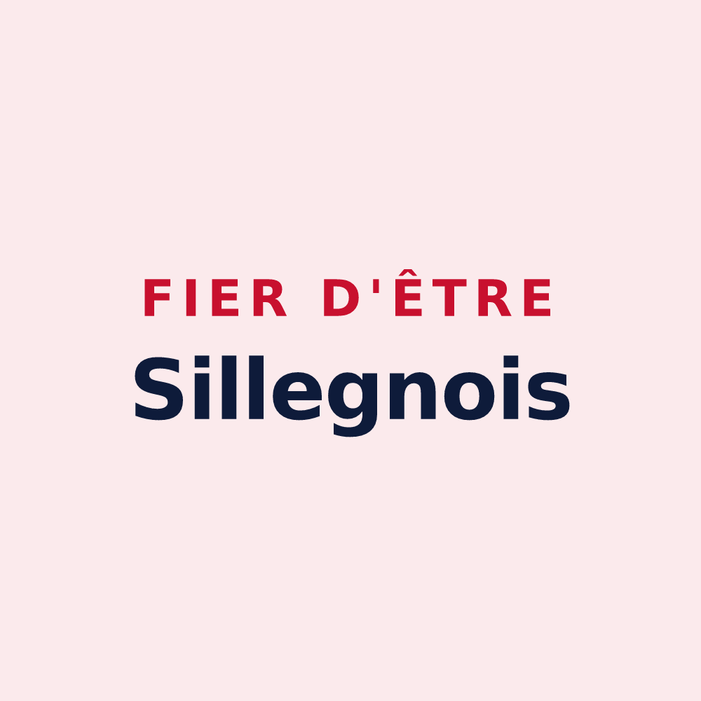Magnet « Fier d'être Sillegnois » — design pour Sillegny