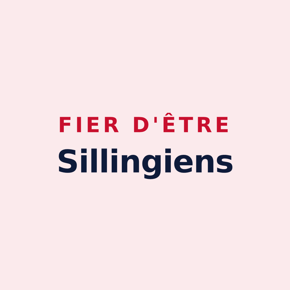 Magnet « Fier d'être Sillingiens » — design pour Sillingy