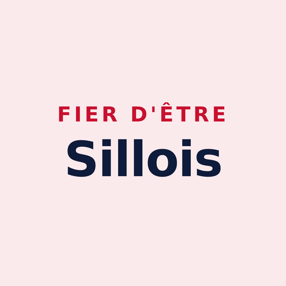 Magnet « Fier d'être Sillois » — design pour Silly-sur-Nied