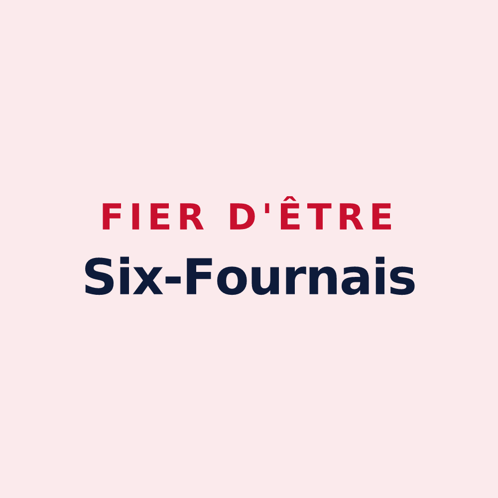 Magnet « Fier d'être Six-Fournais » — design pour Six-Fours-les-Plages