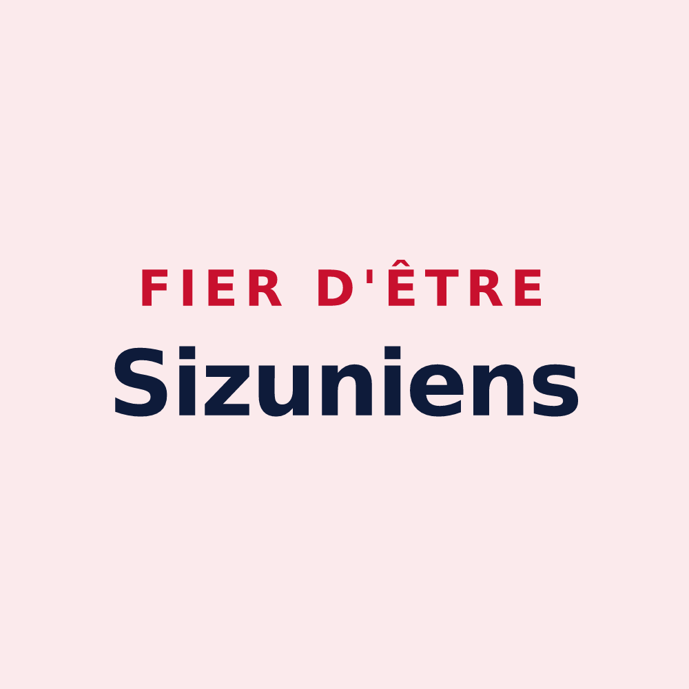 Magnet « Fier d'être Sizuniens » — design pour Sizun