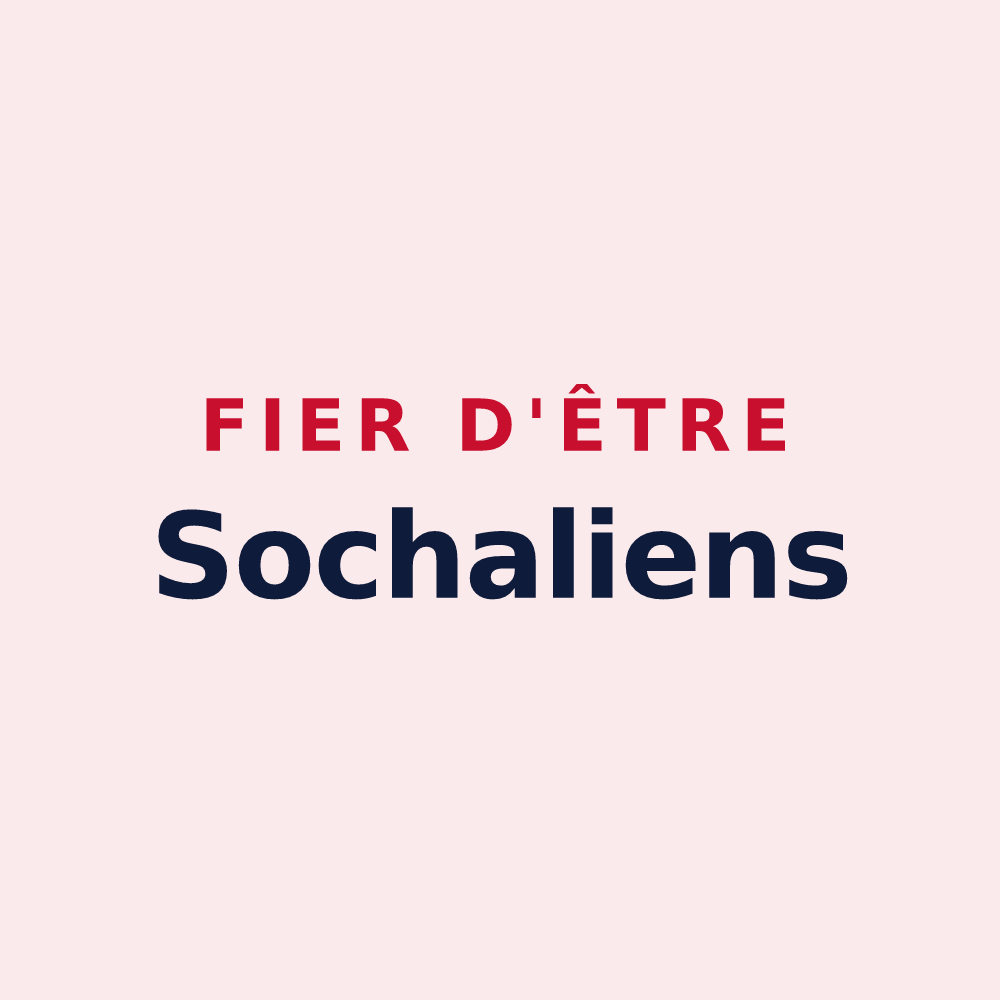 Magnet « Fier d'être Sochaliens » — design pour Sochaux