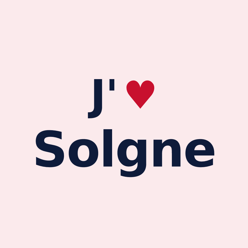 Magnet personnalisé Solgne — design « J'aime Solgne » imprimé sur le magnet