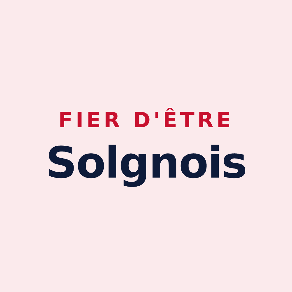 Magnet « Fier d'être Solgnois » — design pour Solgne