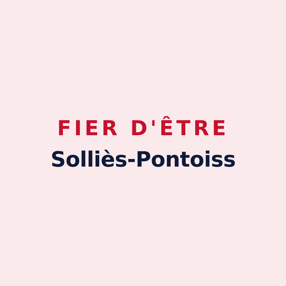 Magnet « Fier d'être Solliès-Pontoiss » — design pour Solliès-Pont
