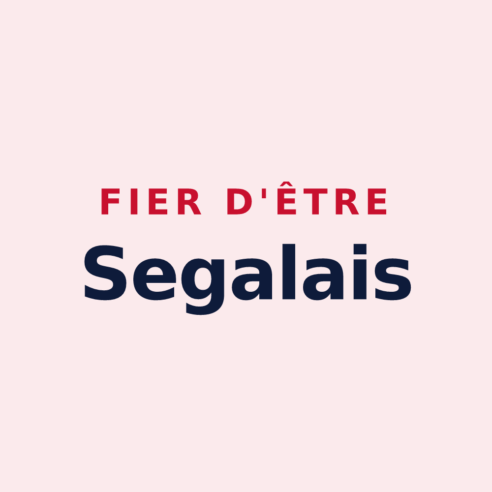 Magnet « Fier d'être Segalais » — design pour Somme-Yèvre