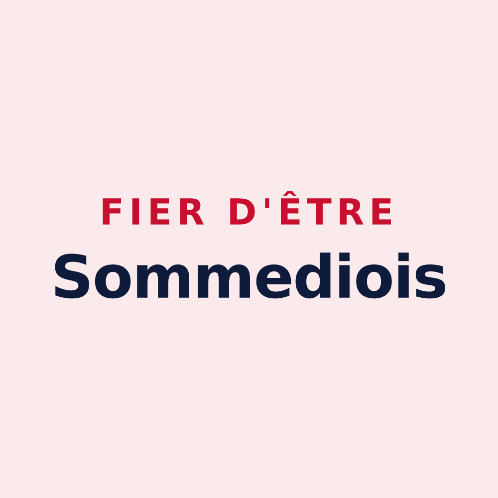 Magnet « Fier d'être Sommediois » — design pour Sommedieue