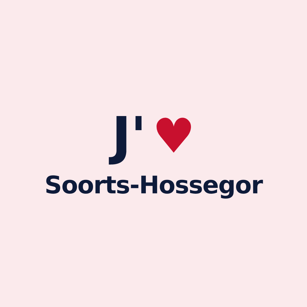 Magnet personnalisé Soorts-Hossegor — design J'aime Soorts-Hossegor