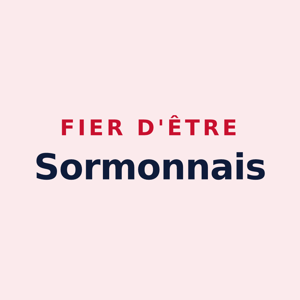 Magnet « Fier d'être Sormonnais » — design pour Sormonne