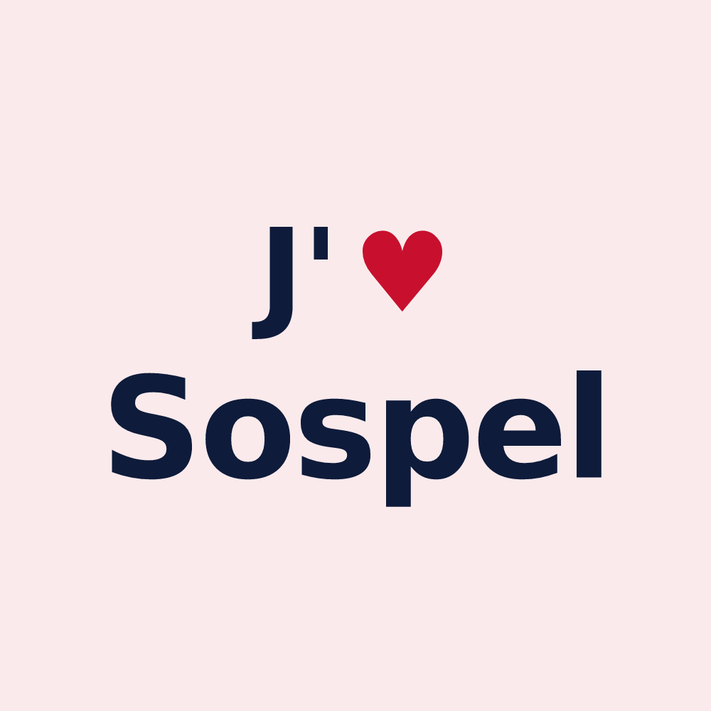 Magnet personnalisé Sospel — design J'aime Sospel