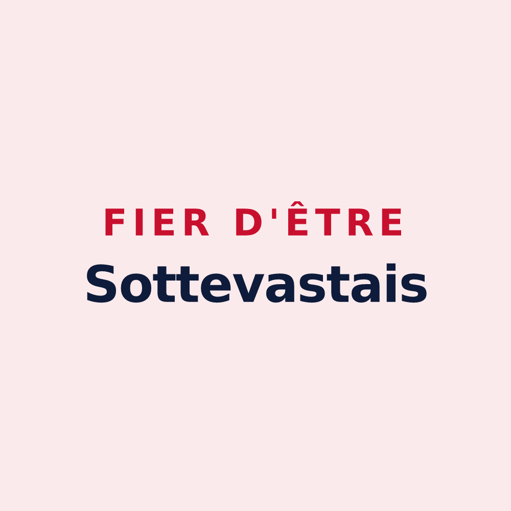 Magnet « Fier d'être Sottevastais » — design pour Sottevast