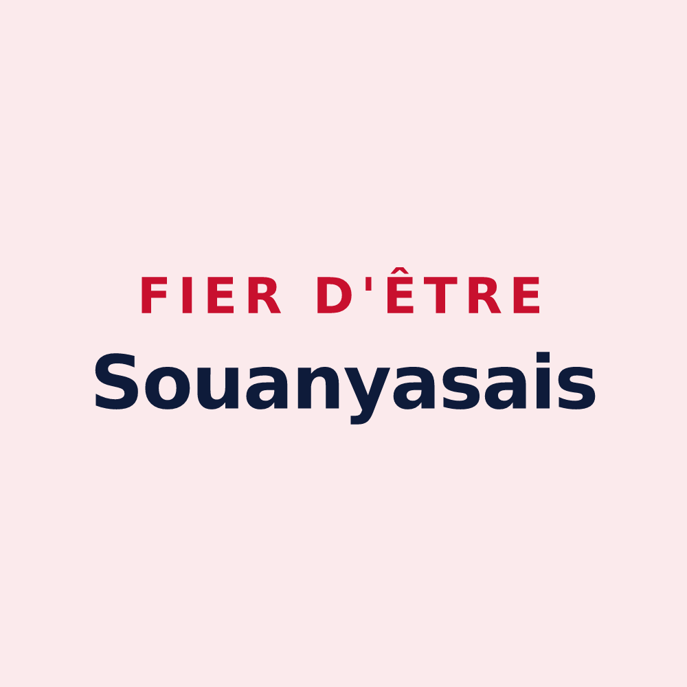 Magnet « Fier d'être Souanyasais » — design pour Souanyas