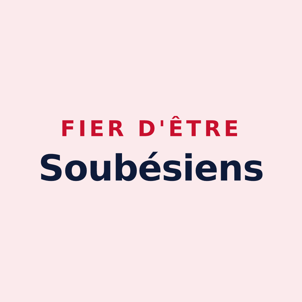Magnet « Fier d'être Soubésiens » — design pour Soubès