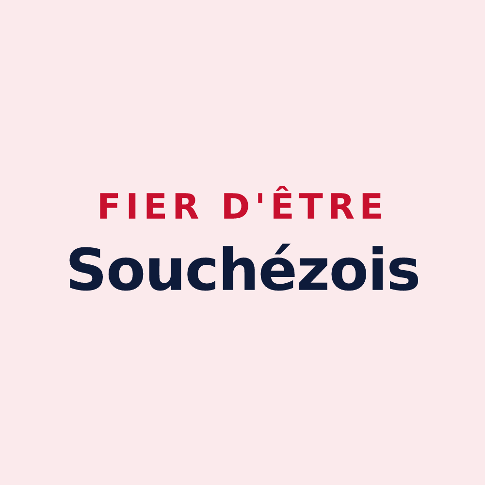 Magnet « Fier d'être Souchézois » — design pour Souchez