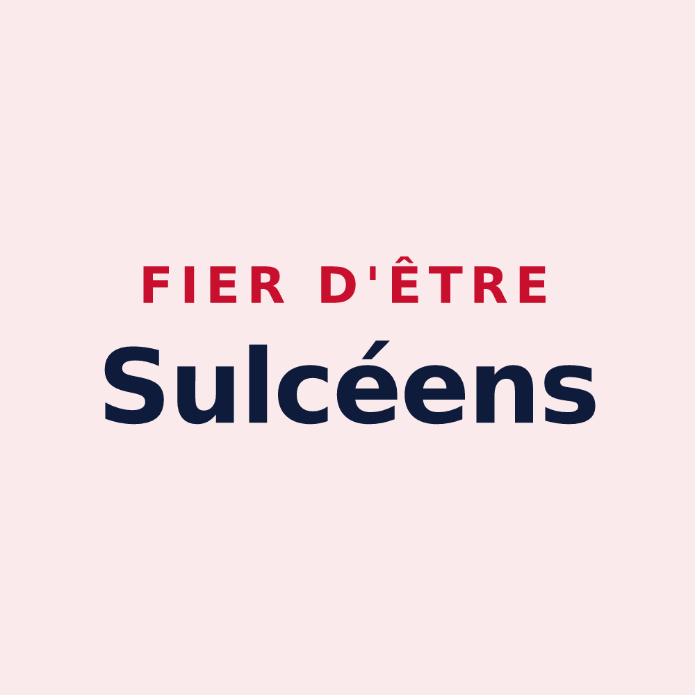 Magnet « Fier d'être Sulcéens » — design pour Soucy
