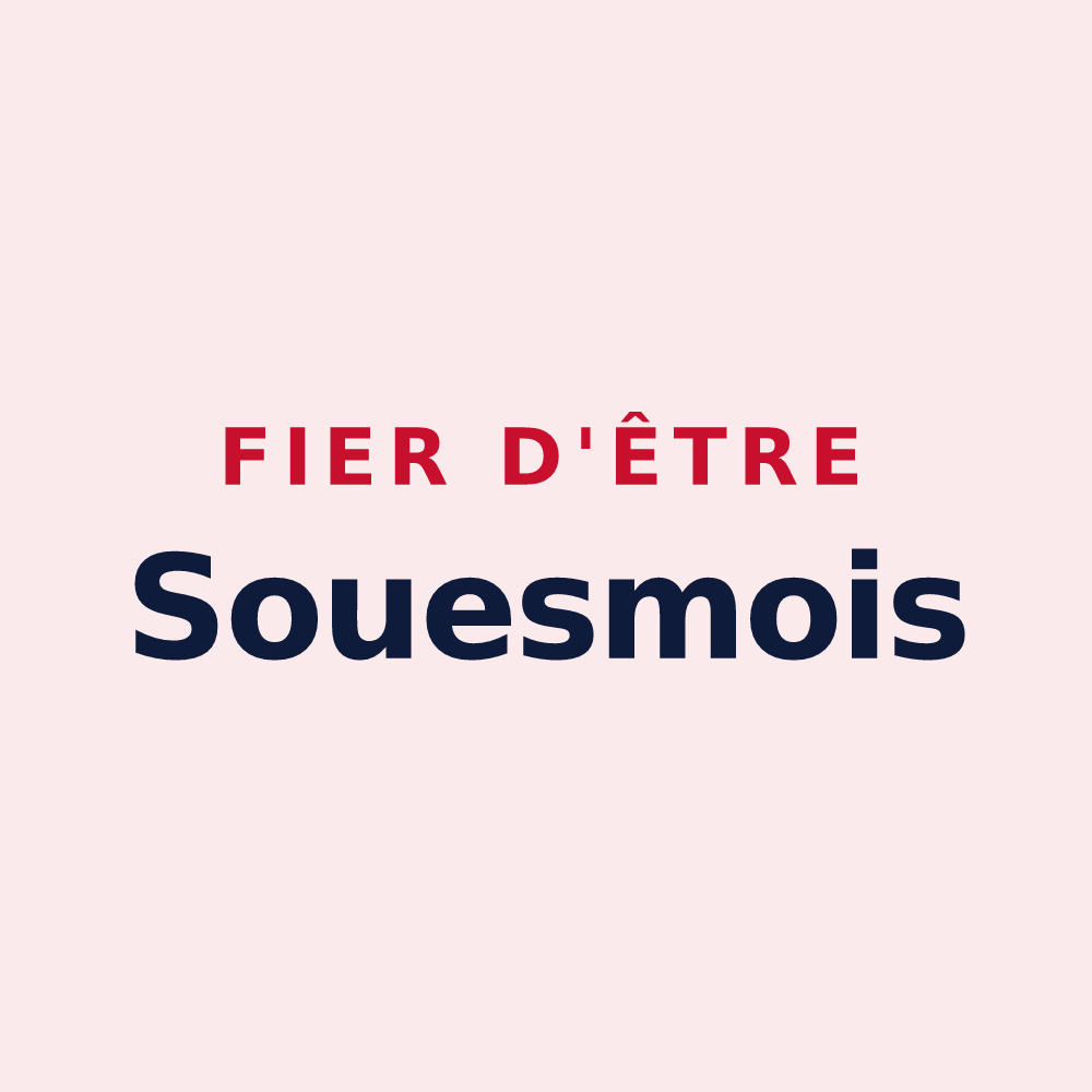Magnet « Fier d'être Souesmois » — design pour Souesmes