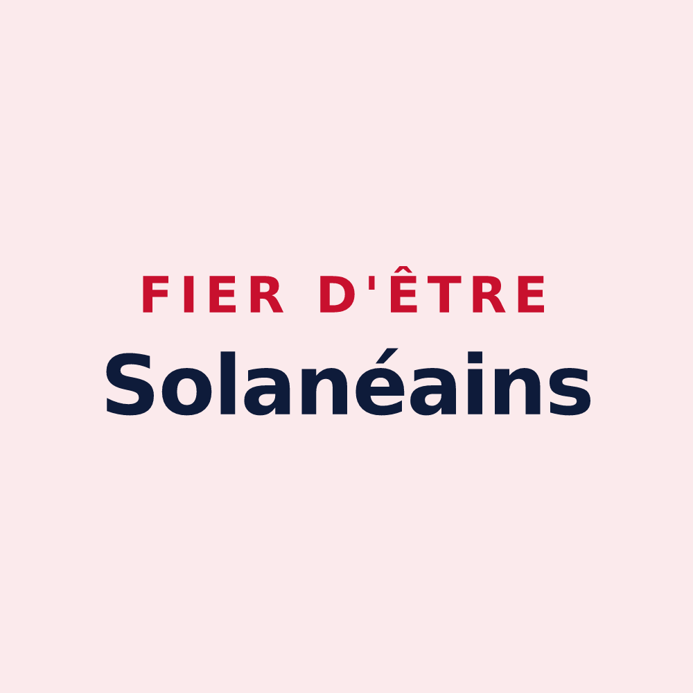 Magnet « Fier d'être Solanéains » — design pour Soulangy