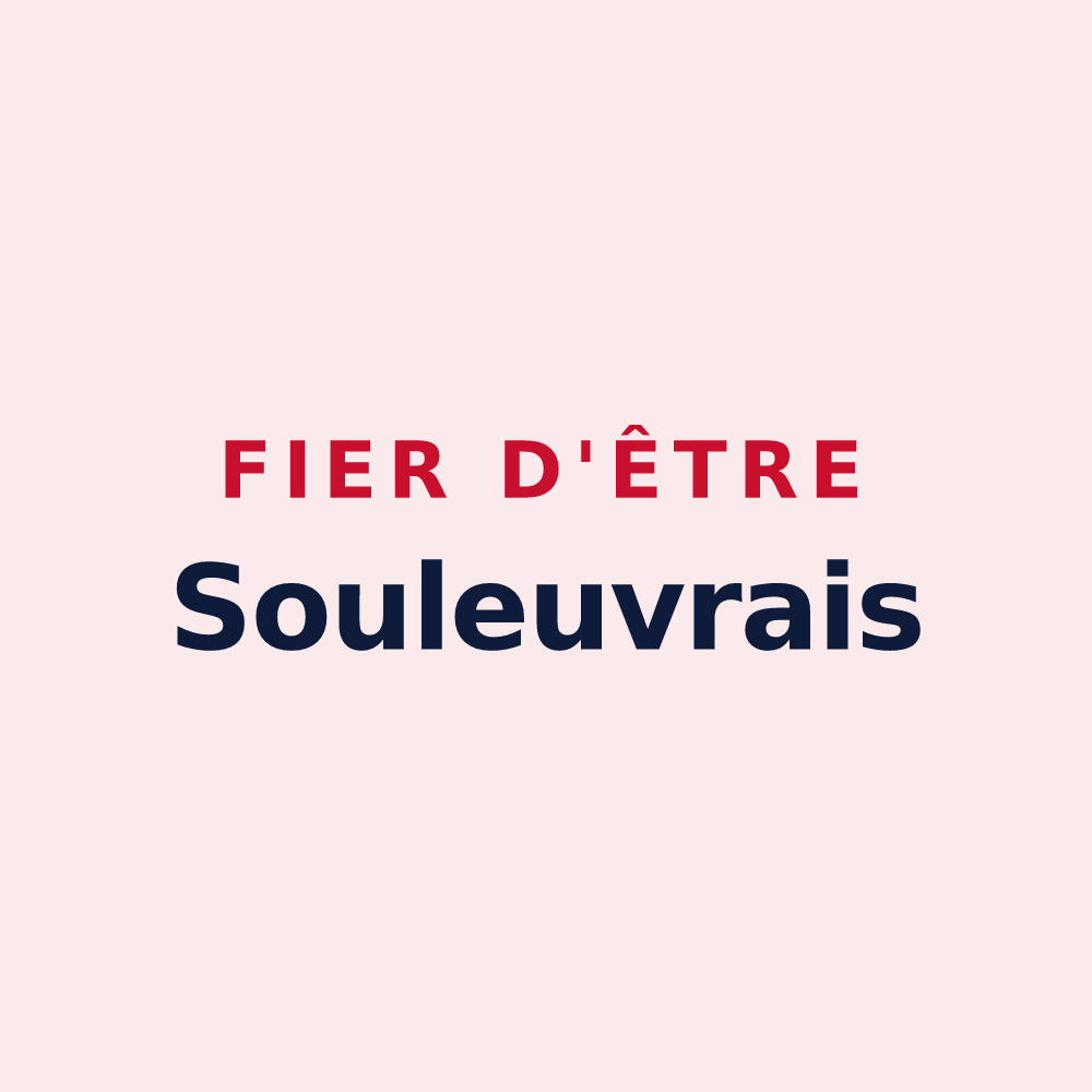 Magnet « Fier d'être Souleuvrais » — design pour Souleuvre en Bocage