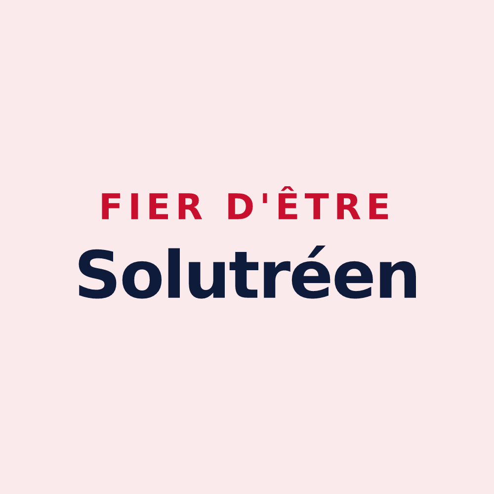 Magnet « Fier d'être Solutréen » — design pour Soulitré