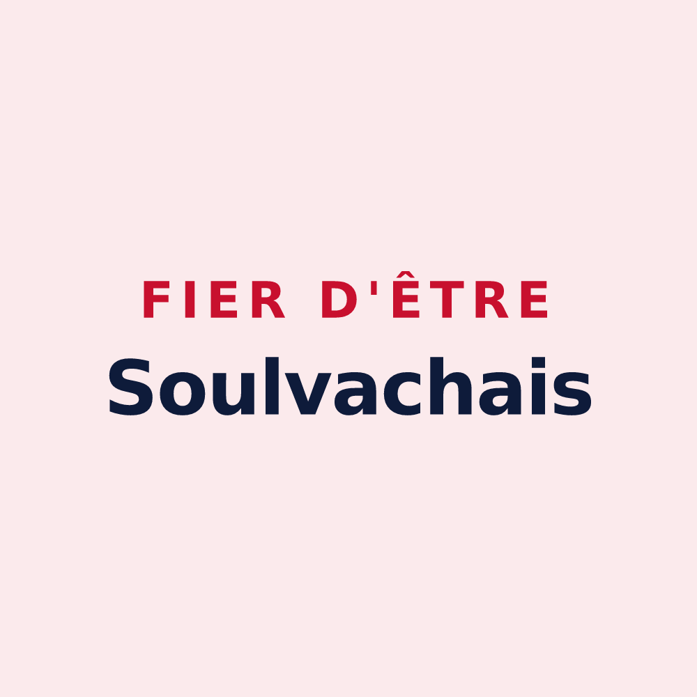 Magnet « Fier d'être Soulvachais » — design pour Soulvache
