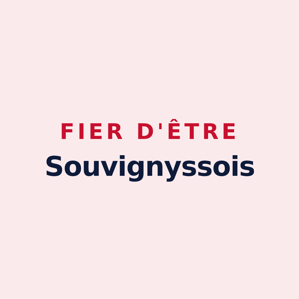 Magnet « Fier d'être Souvignyssois » — design pour Souvigny
