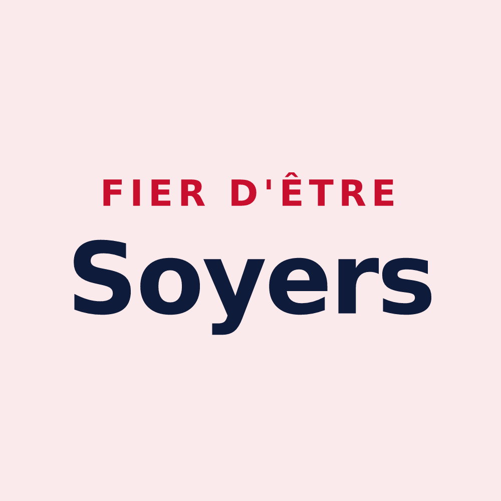 Magnet « Fier d'être Soyers » — design pour Soyers