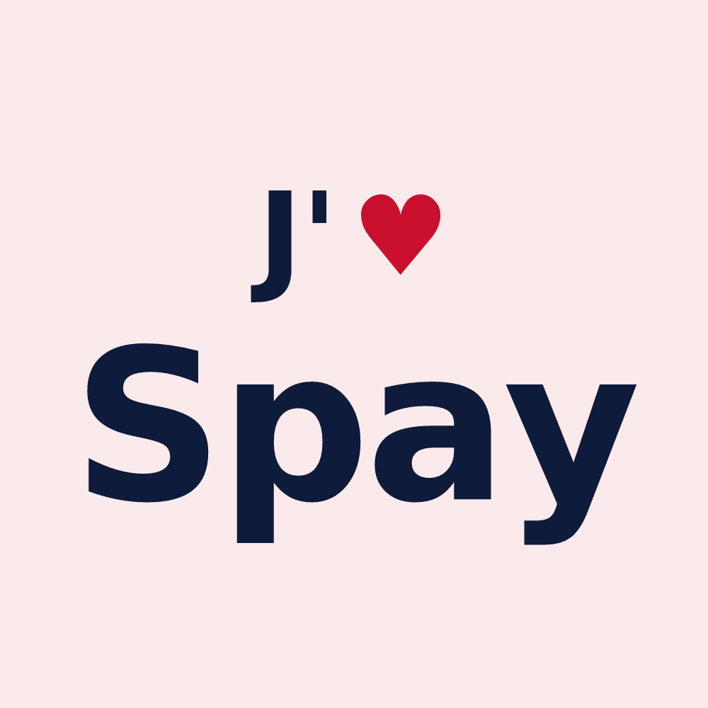 Magnet personnalisé Spay — design J'aime Spay