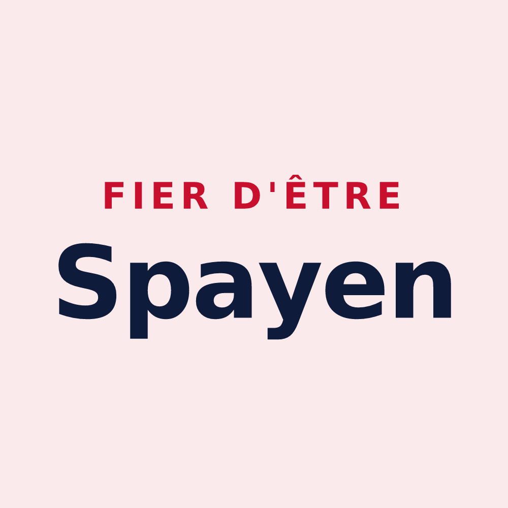 Magnet « Fier d'être Spayen » — design pour Spay