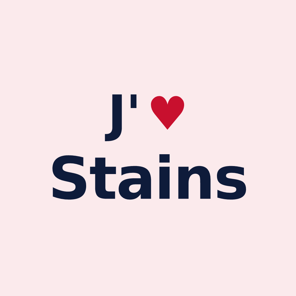 Magnet personnalisé Stains — design J'aime Stains