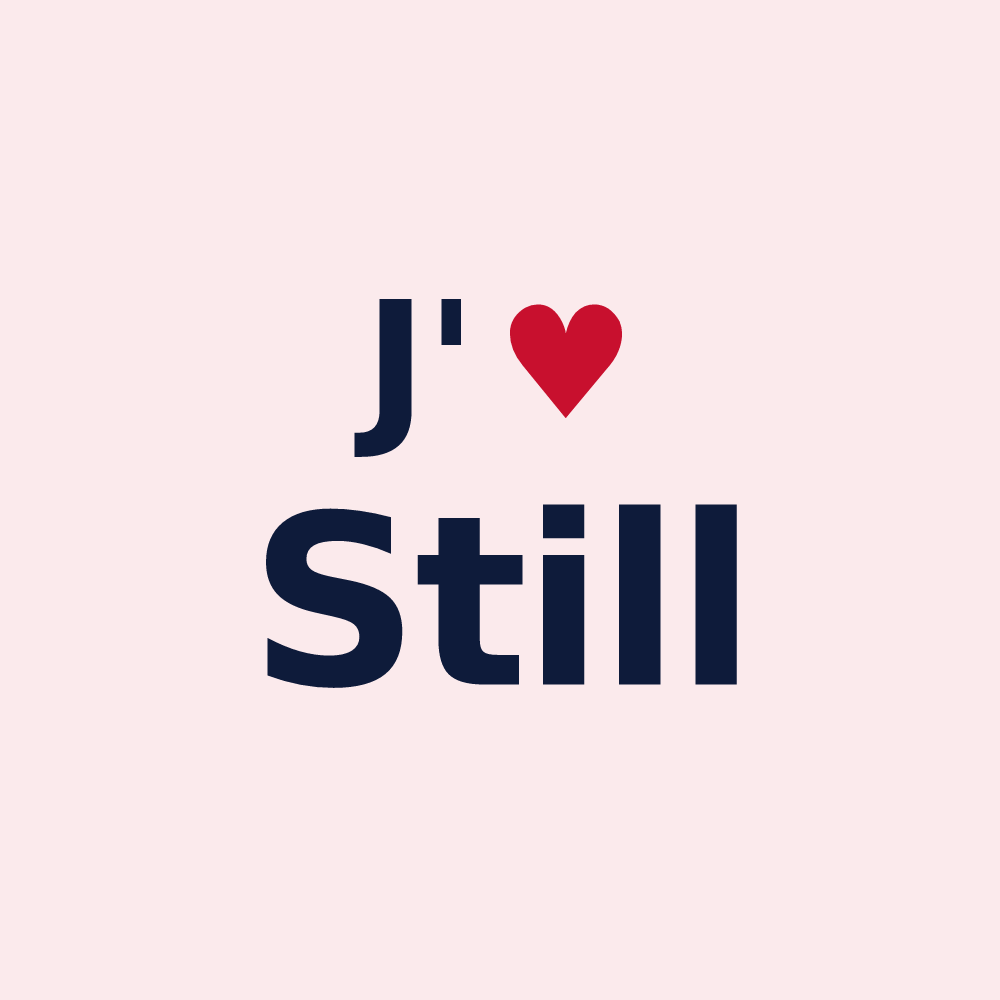 Magnet personnalisé Still — design J'aime Still