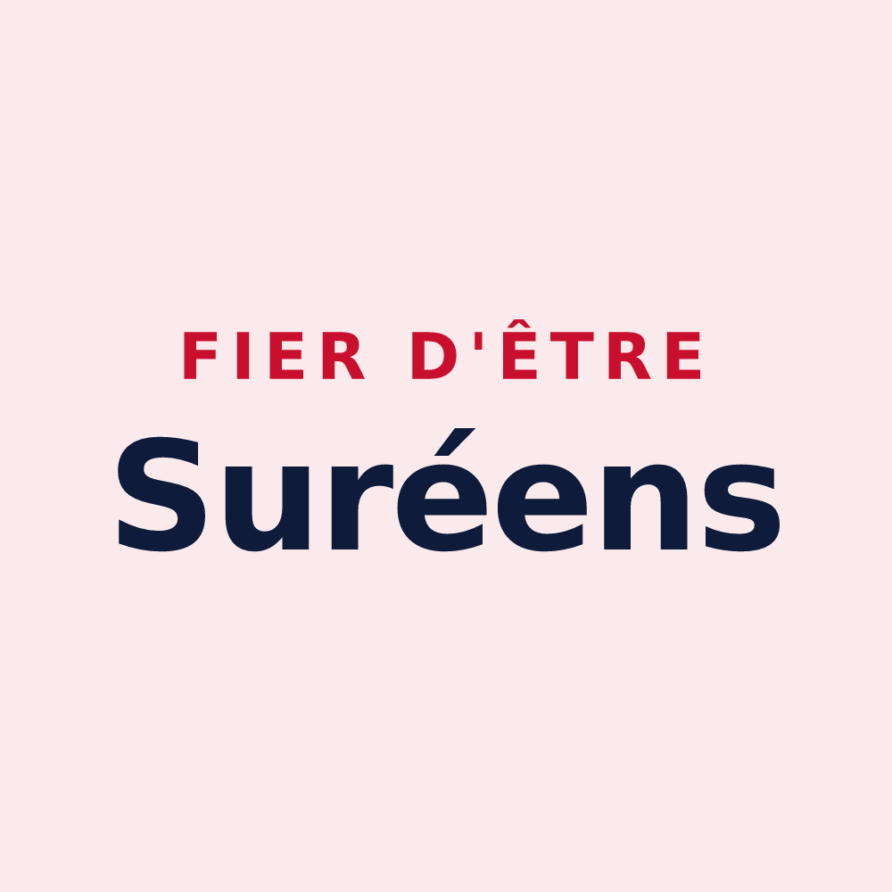 Magnet « Fier d'être Suréens » — design pour Suré