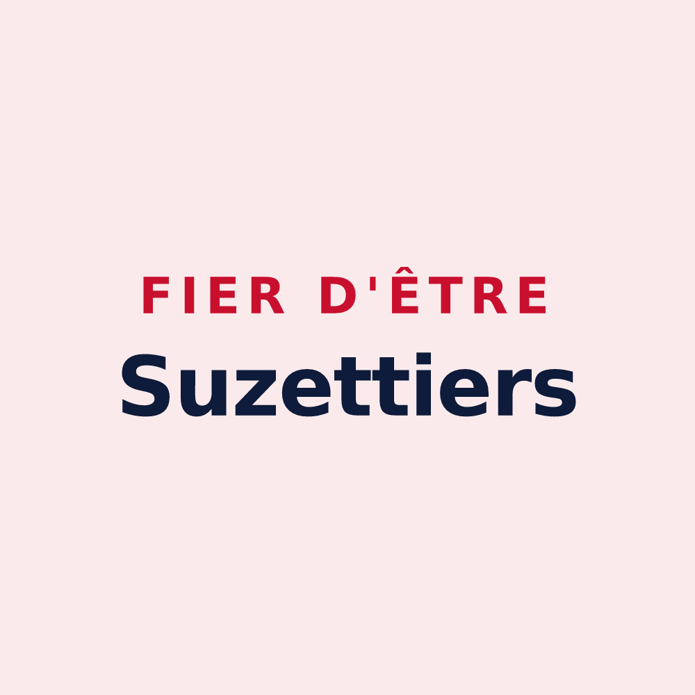 Magnet « Fier d'être Suzettiers » — design pour Suzette