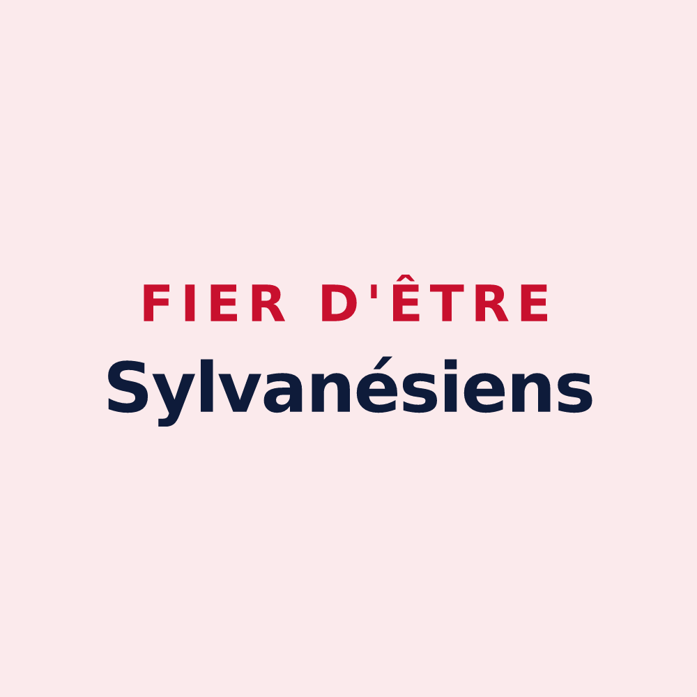 Magnet « Fier d'être Sylvanésiens » — design pour Sylvanès