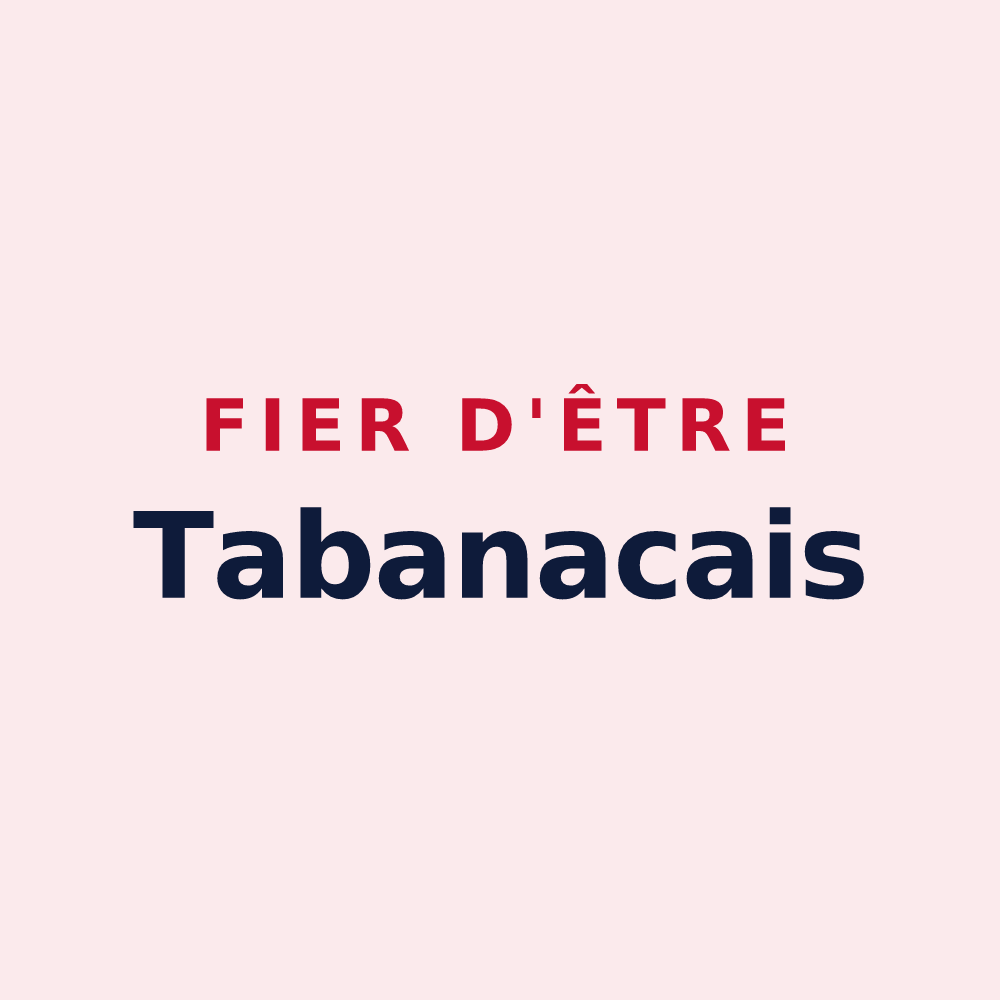Magnet « Fier d'être Tabanacais » — design pour Tabanac