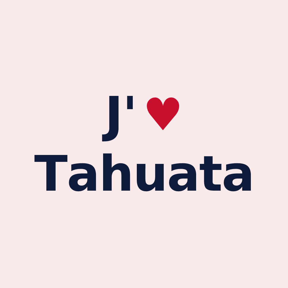 Magnet personnalisé Tahuata — design J'aime Tahuata