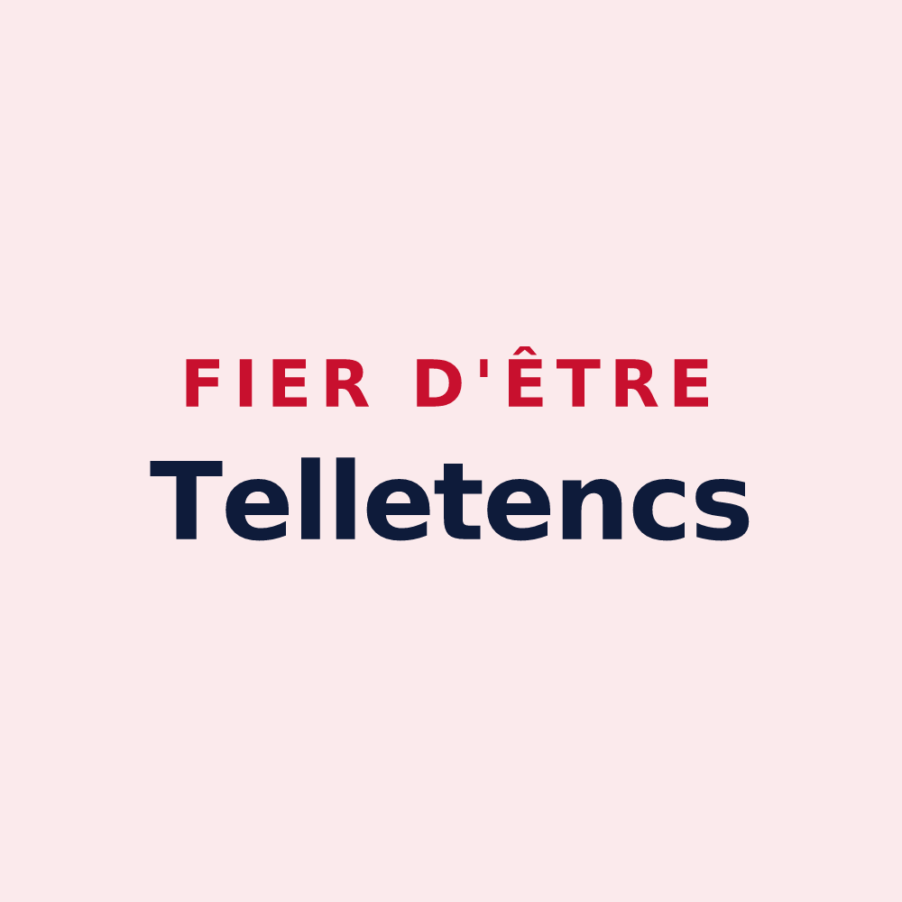 Magnet « Fier d'être Telletencs » — design pour Taillet