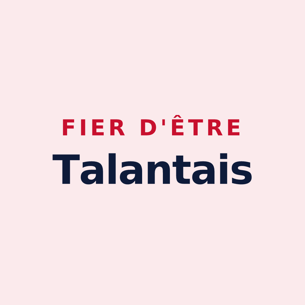 Magnet « Fier d'être Talantais » — design pour Talant