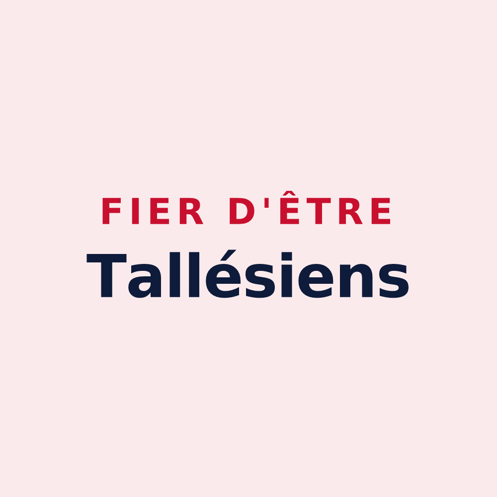 Magnet « Fier d'être Tallésiens » — design pour Taller