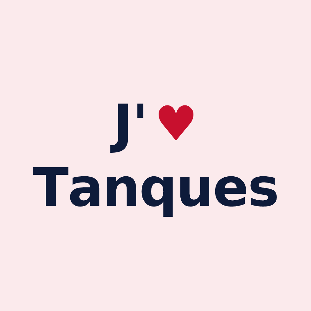 Magnet personnalisé Tanques — design J'aime Tanques