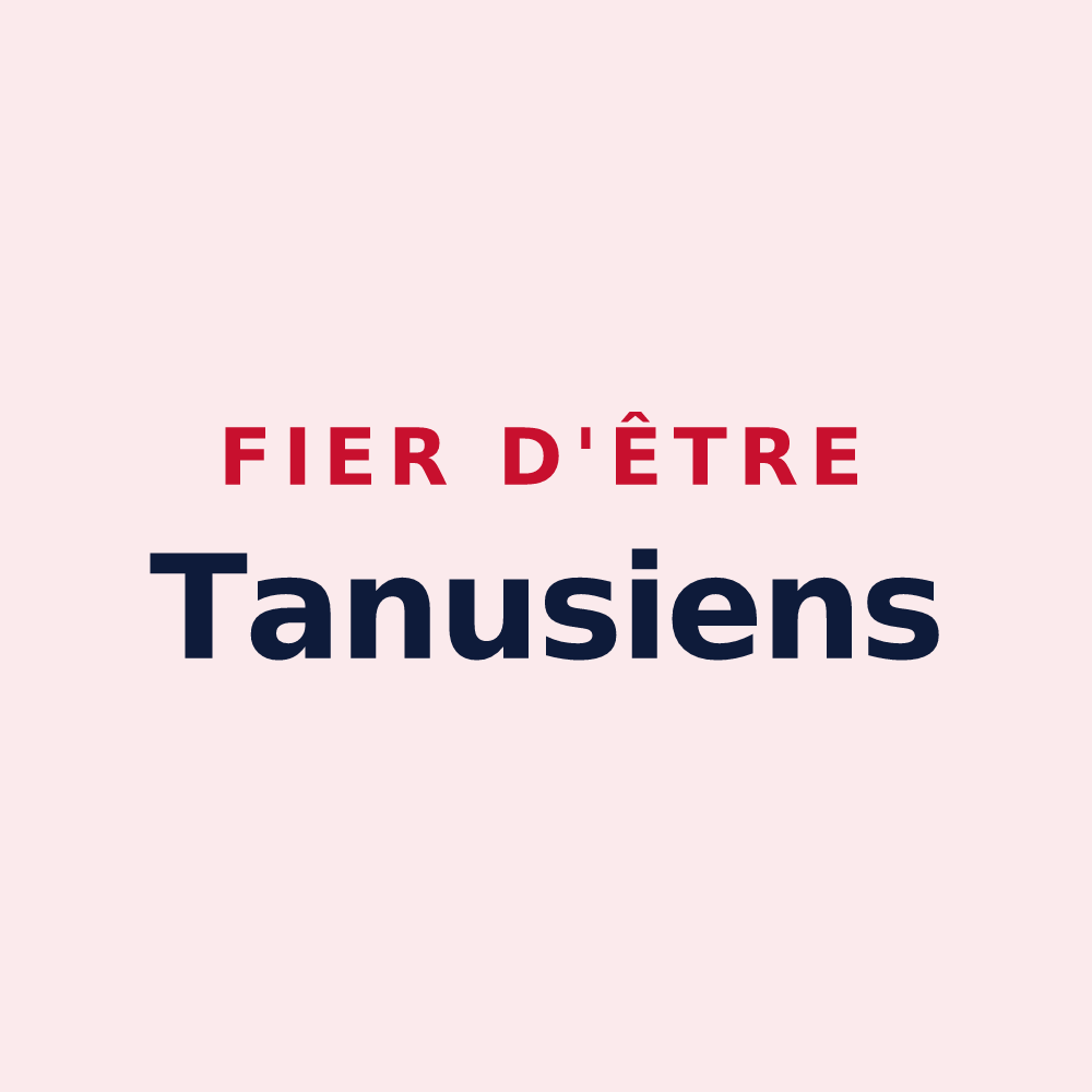 Magnet « Fier d'être Tanusiens » — design pour Tanus