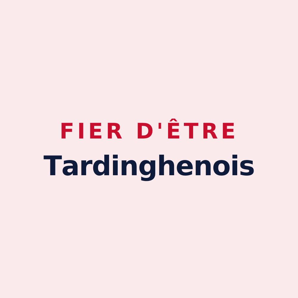 Magnet « Fier d'être Tardinghenois » — design pour Tardinghen