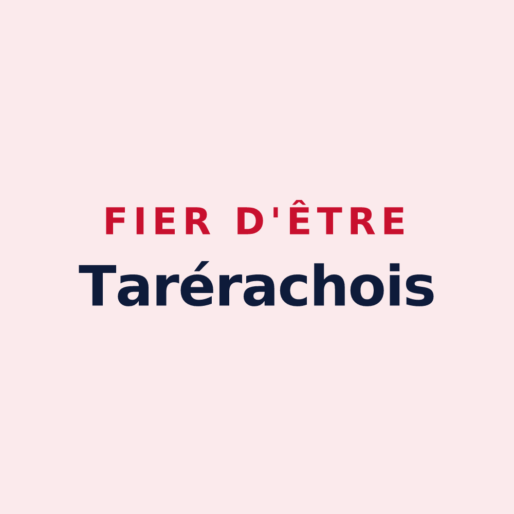 Magnet « Fier d'être Tarérachois » — design pour Tarerach