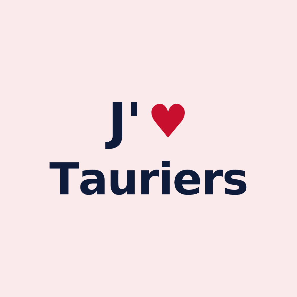 Magnet personnalisé Tauriers — design J'aime Tauriers
