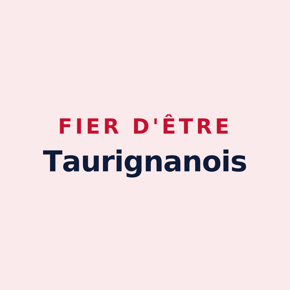 Magnet « Fier d'être Taurignanois » — design pour Taurignan-Castet