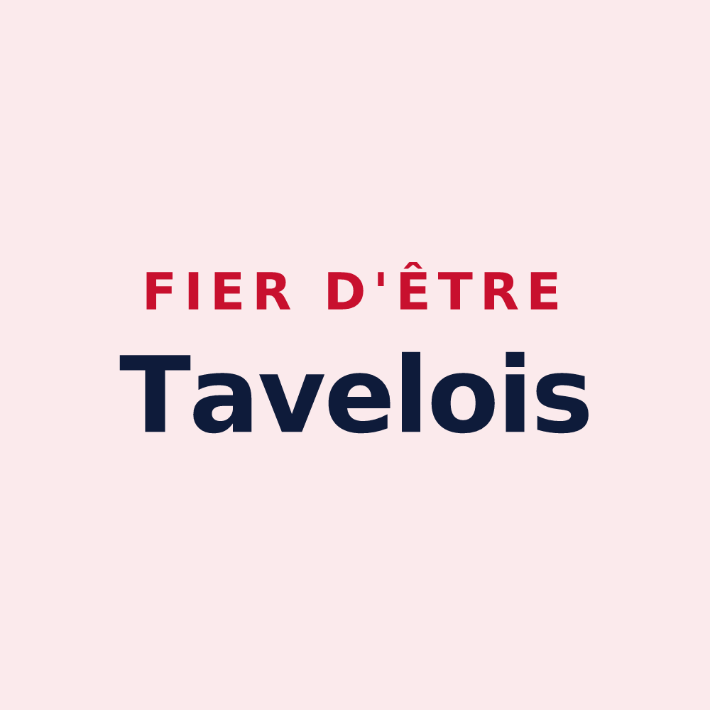 Magnet « Fier d'être Tavelois » — design pour Tavel