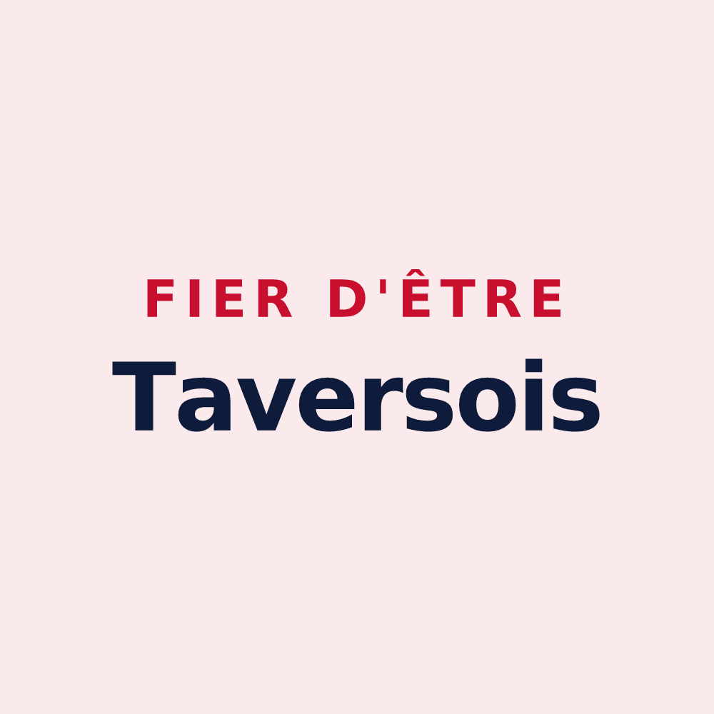 Magnet « Fier d'être Taversois » — design pour Tavers