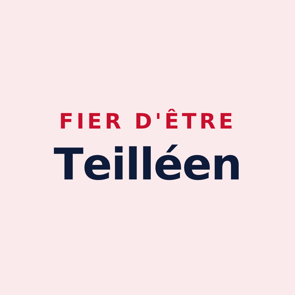 Magnet « Fier d'être Teilléen » — design pour Teillé